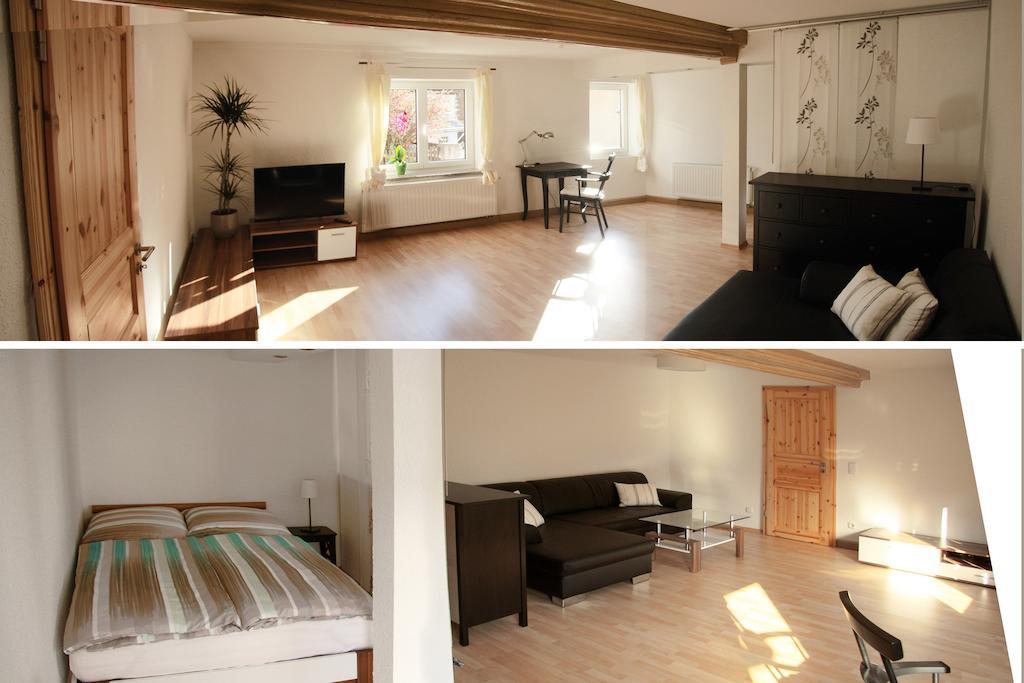 3 Seiten Ferienwohnung Jena Oda fotoğraf