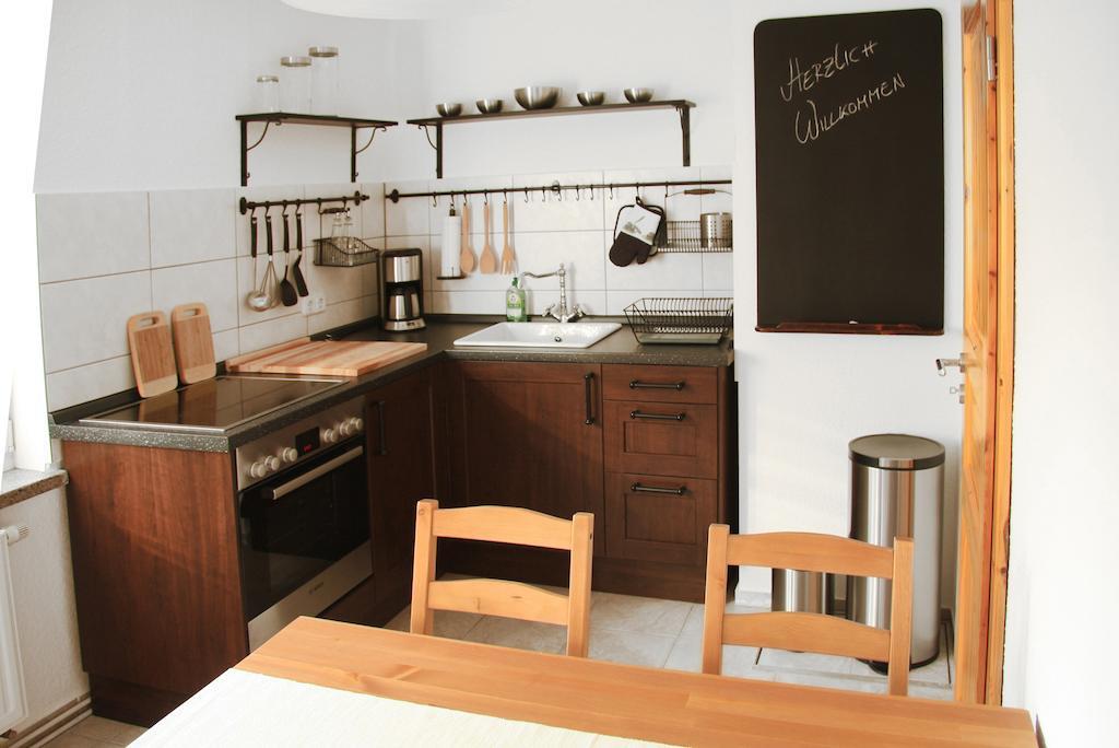 3 Seiten Ferienwohnung Jena Oda fotoğraf