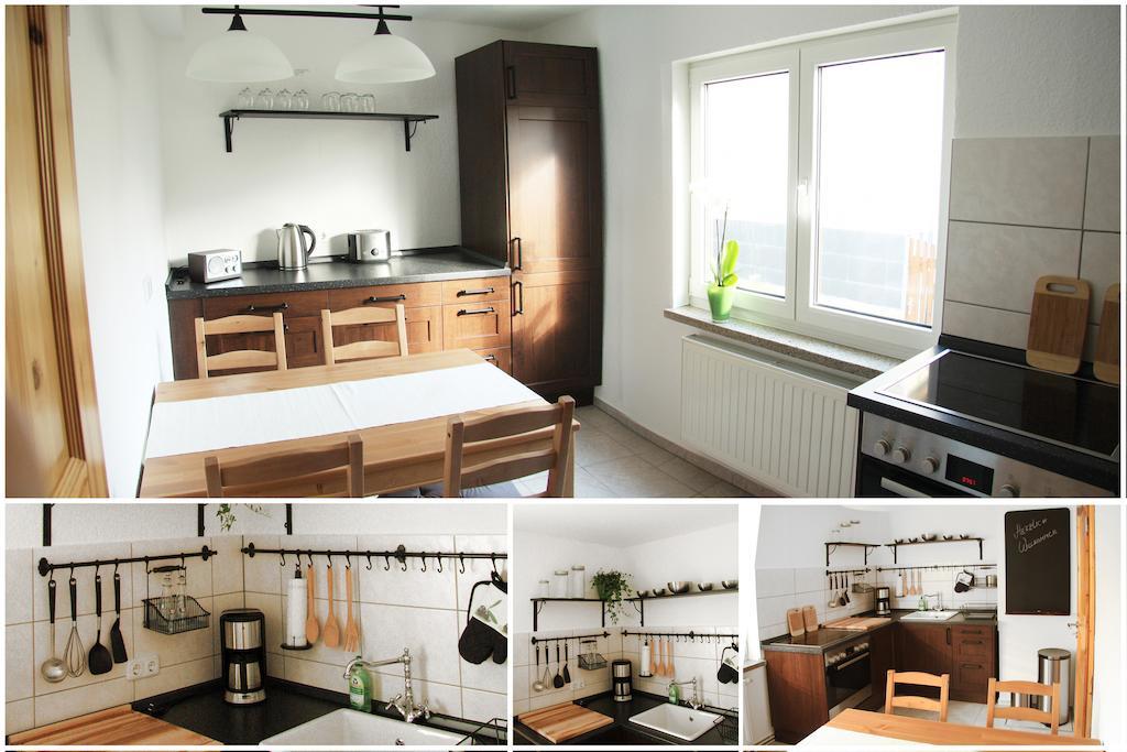 3 Seiten Ferienwohnung Jena Oda fotoğraf